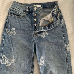 Pacsun Butterfly jeans